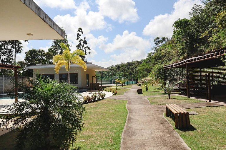 Casa Bali Refúgio no Condomínio Reserva do Toque Milagres