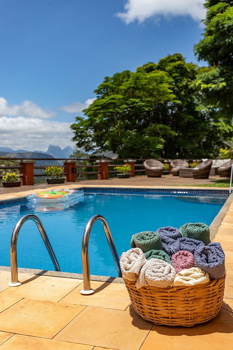 Casa em araras Itaipava piscina e sauna