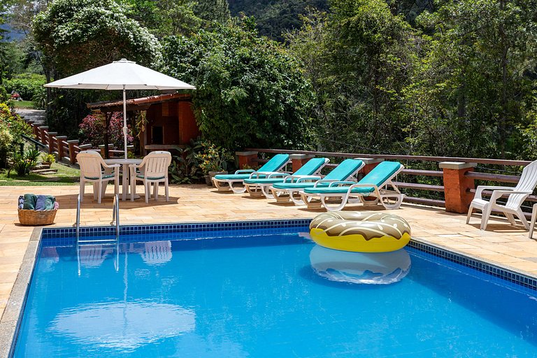 Casa em araras Itaipava piscina e sauna