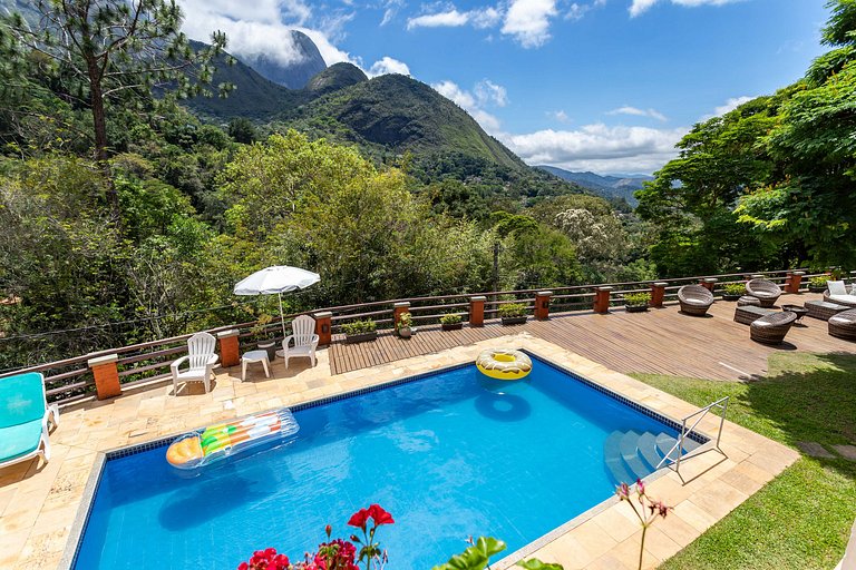 Casa em araras Itaipava piscina e sauna