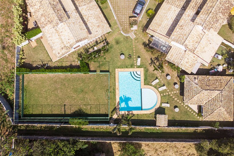 Casa em condomínio com Piscina na Praia Perfeita pra Família