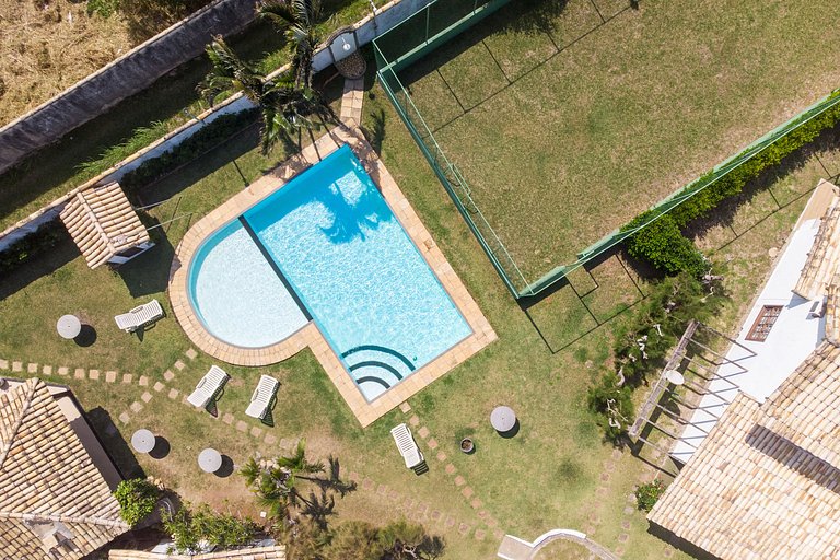 Casa em condomínio com Piscina na Praia Perfeita pra Família