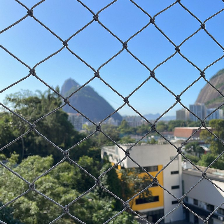 Hospedagem no Rio De Janeiro. Apt dois quartos em Botafogo.