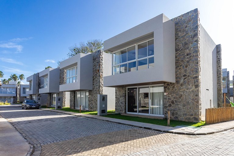 Luxo, pé na areia em Naluum - Praia Marceneiro