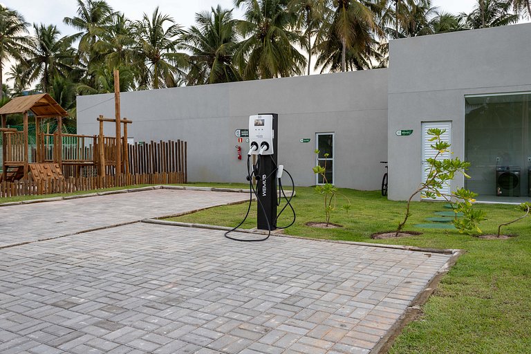 Luxo, pé na areia em Naluum - Praia Marceneiro