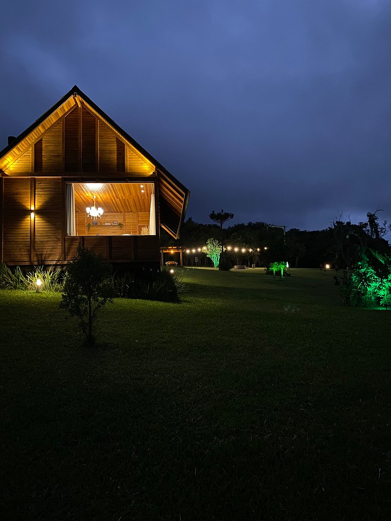 Refúgio Romântico jacuzzi e café da manhã em Rancho Queimado