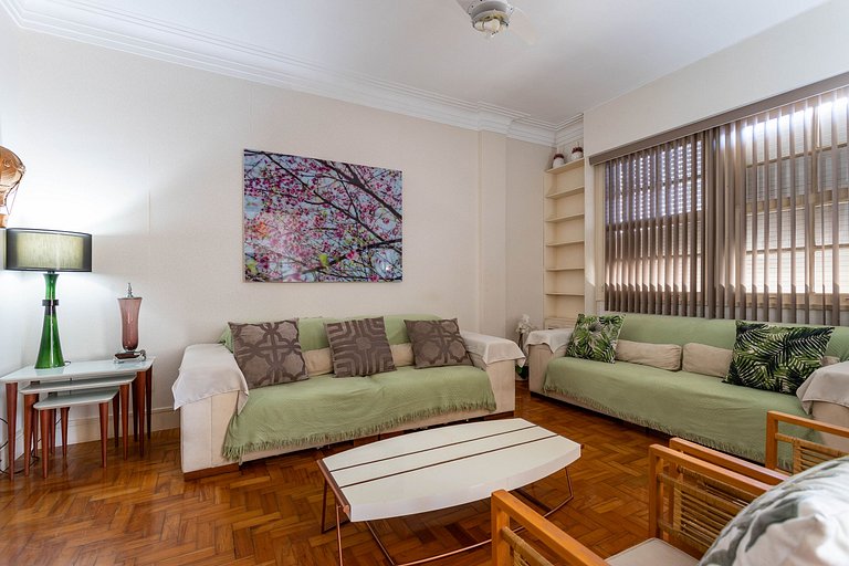 Spacious 3apt Apartment Just Steps Away from Ipanema Beach